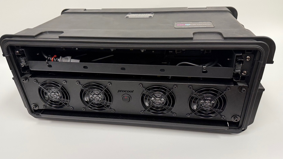 Cases2Go SATCOM Baseband Communications System - Rear