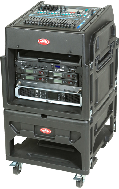 SKB Gig Rig Rackmount mixer cases for audio equipment