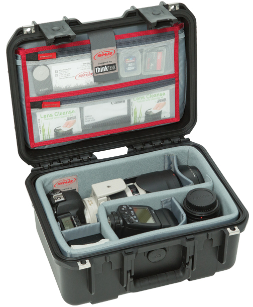 Camera cases for lenses, bodies, and sensitive imaging gear