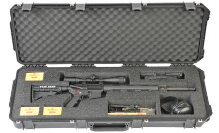 Rifle cases and long gun weapons cases for transport