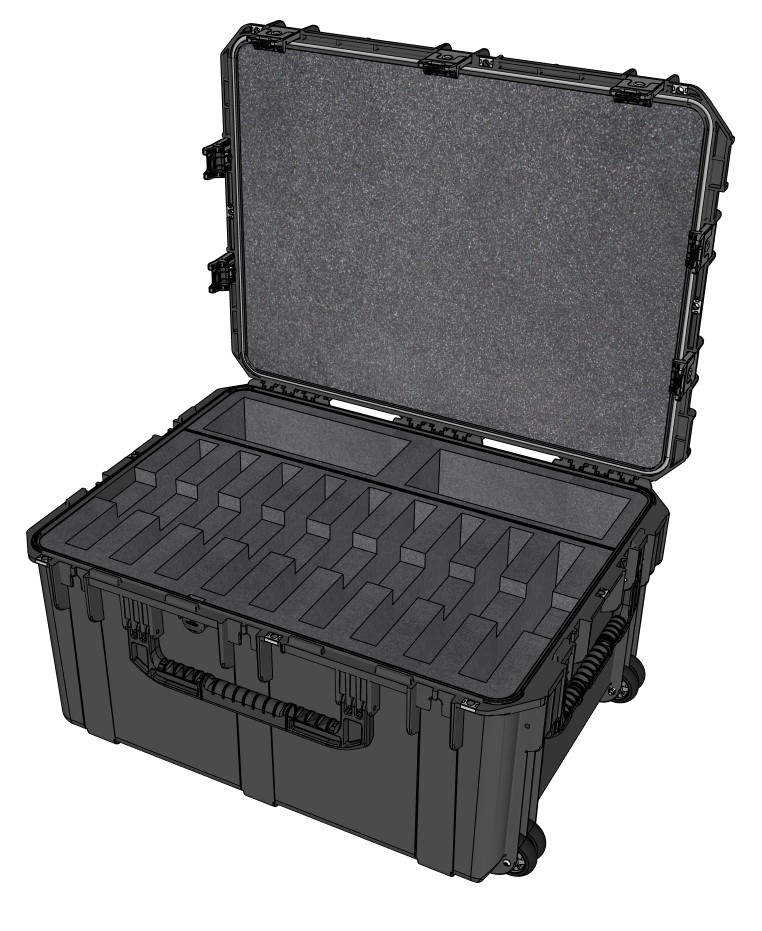 Multi Laptop Transport Cases from Cases2Go