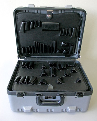 Tool and technician cases for field service, maintenance, and repair kits