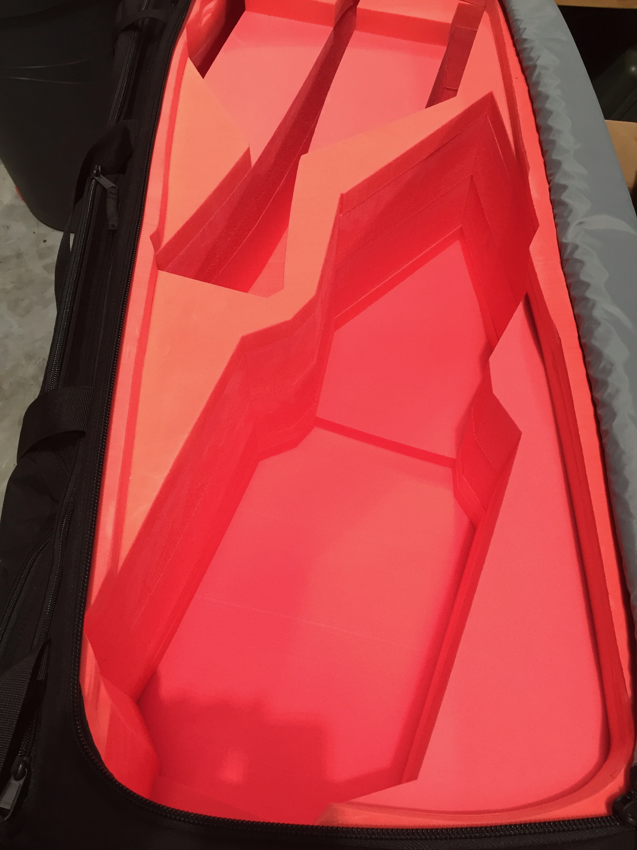 Custom foam insert for Drone Flight Case