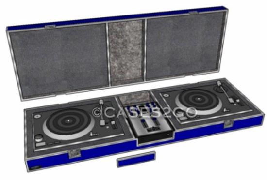 DJ equipment cases for turntables mixers controllers and rack gear