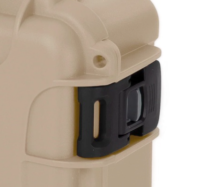 NANUK PowerClaw latch with integrated slide lock