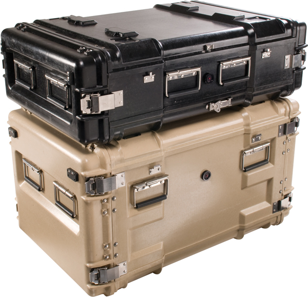 composite rackmount cases and rugged rack mount equipment cases