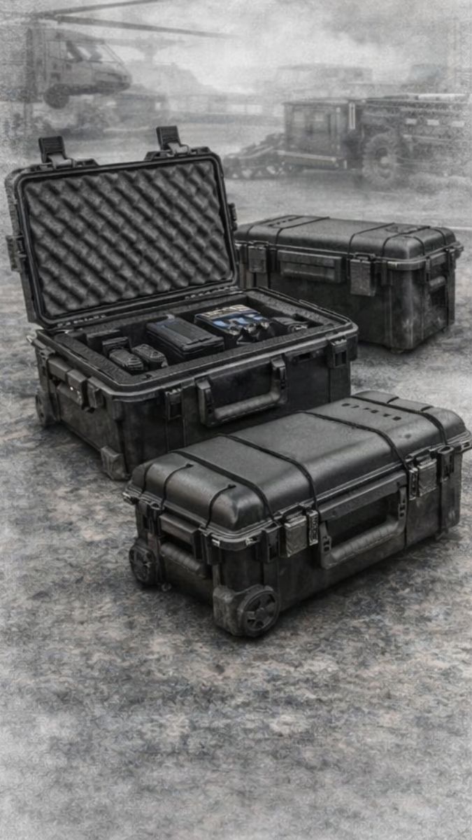 Bundled Case and Custom Foam Inserts