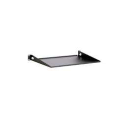 LDRS1U12 1U 12" Light Duty Rack Shelf - ISO From Cases2Go