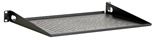 LDRS1U12V 1U 12" Light Duty Vented Rack Shelf - ISO From Cases2Go