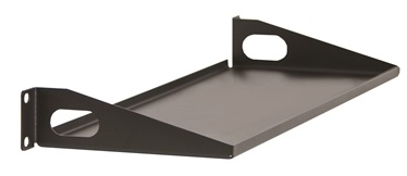LDRS1U6 1U 6" Light Duty Rack Shelf - ISO From Cases2Go