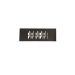 LDRS1U6 1U 6" Light Duty Rack Shelf - Bottom From Cases2Go