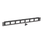 1U Cable Routing Blank server racks, server rack accessories, kendall howard, routing blank, cord routing blank, cable routing blank, 1U Cable Routing Blank, 1902-1-001-01A