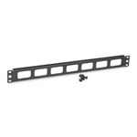 1U Cable Routing Blank server racks, server rack accessories, kendall howard, routing blank, cord routing blank, cable routing blank, 1U Cable Routing Blank, 1902-1-001-01A