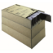 Middle Atlantic 1U Steel Flanged Blank Panel - Black Powder Coat - 12 Pc Packaging from Cases2Go