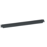 Middle Atlantic 1U Steel Flanged Blank Panel - Black Powder Coat - 12 Pc from Cases2Go