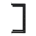 21U V-Line Wall Mount Rack - 18" Depth - RKH-1915-3-301-21