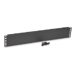 2U Flanged Spacer Blank server racks, server rack accessories, kendall howard, cord enclosure blank spacer, cable enclosure blank spacer, spacer blank, 2U Spacer Blank, 1901-1-001-02A