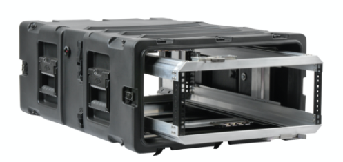 NSN 5895-01-699-6059 SKB 3RR-4U30-25B 4U removable shock rackmount case