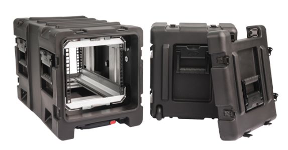 SKB 3RR-5U-HR (Open, with lids) from Cases2Go