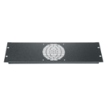 Middle Atlantic 3U Aluminum Fan Panel for (1) 4.5" Fan from Cases2Go