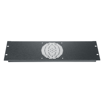 Middle Atlantic 3U Aluminum Fan Panel for (1) 4.5" Fan from Cases2Go