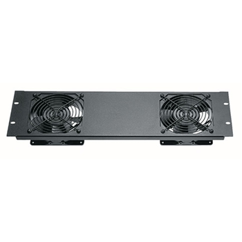 Middle Atlantic 3U Quiet Fan Panel Assembly w/ (2) Fans from Cases2Go