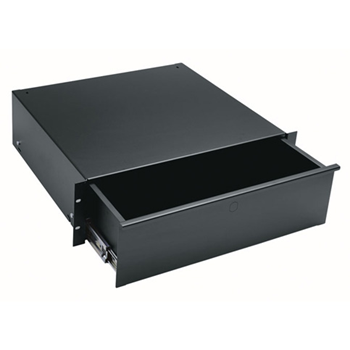 Middle Atlantic 3U Rack Drawer - Black Anodized from Cases2Go
