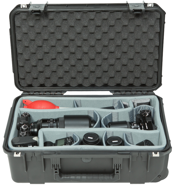 SKB 3i-2011-7DT (Open, Front) from Cases2Go