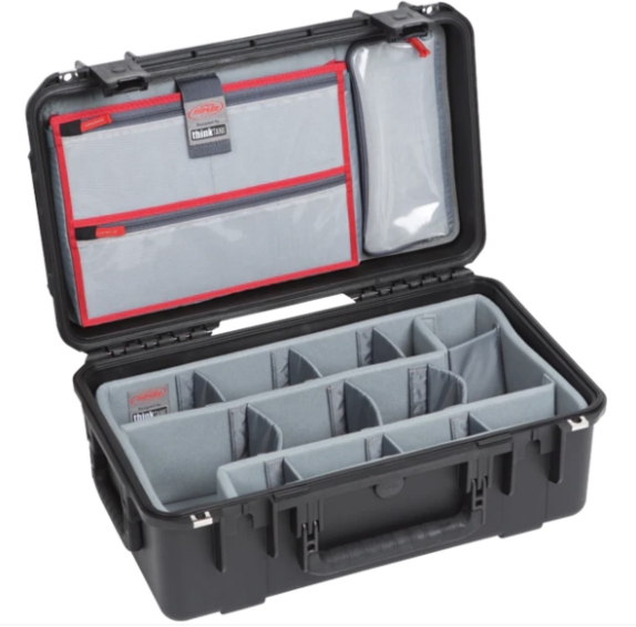 SKB 3i-2011-8DL Hard Camera Case with Padded Dividers and Lid Organizer from Cases2Go - Image 1