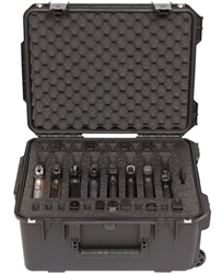 SKB 3i-2015-10B-M Eight Handgun Case from Cases2Go - Open