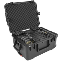 SKB 3i-2217-10B-M Handgun and Magazine Case with foam from Cases2Go - Image 1