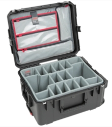 SKB 3i-2217-10PL Camera Case with Padded Dividers and Lid Organizer from Cases2Go - Images 1