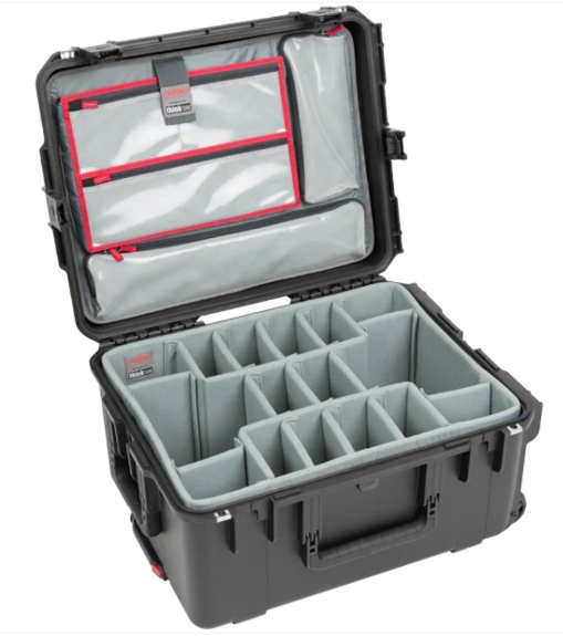 SKB 3i-2217-10PL Camera Case with Padded Dividers and Lid Organizer from Cases2Go - Images 1