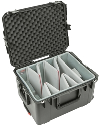 3i-2217-12DT | SKB iSeries Case w/Think Tank Designed Video Dividers skb, cases, photo, dividers, camera, ata, molded plastic, cases2go, iseries, think tank