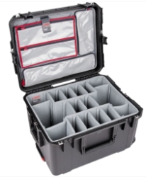 SKB 3i-2217-12PL Camera Case with Padded Dividers and Lid Organizer from Cases2Go - Image 1