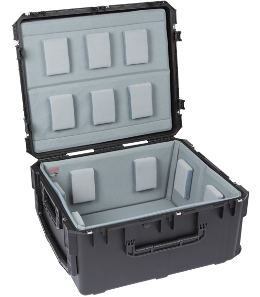 NSN 8145-01-731-1798 SKB iSeries 3i-3026-15LT waterproof protective case with padded lined interior