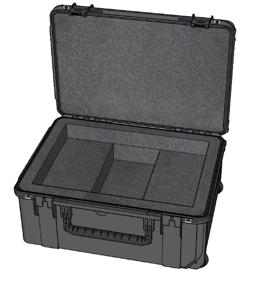 3i-3424-SVR-2U Server Shipping Case from Cases2Go - Image 1