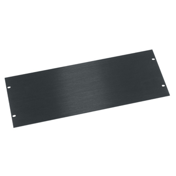 Middle Atlantic 4U Blank Panel - Black Brushed Anodized from Cases2Go