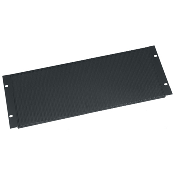Middle Atlantic 4U Vent Panel Tight Perforated - Black Powder Coat from Cases2Go