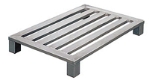 ZARGES Flat Aluminum Pallet - 1322 Lb Capacity