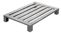 ZARGES Flat Aluminum Pallet - 1322 Lb Capacity