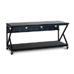 72" Performance 300 Series® LAN Station - African Mahogany 