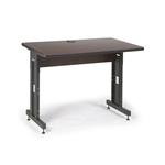 48" W x 30" D Training Table - African Mahogany 