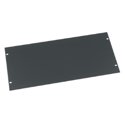 Middle Atlantic 5U Flat Blank Panel Economy - Black Powder Coat from Cases2Go