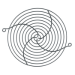 Middle Atlantic 6" Fan Guard from Cases2Go