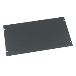 Middle Atlantic 6U Flat Blank Panel Economy - Black Powder Coat from Cases2Go