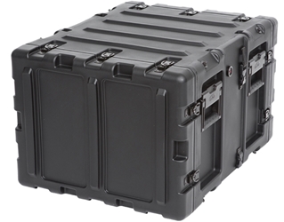 3RS-7U20-22B | SKB 7U 20" Static Shock Rack skb cases, shipping cases, rackmount cases, 7u shock rack, rack mount case, rack cases, static rack, shockmount rack, shockproof case, 3rs-7u20-22b
