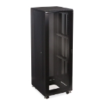 37U LINIER® Server Cabinet - Glass/Glass Doors - 24" Depth server racks, server rack accessories, kendall howard, server rack cabinet, server enclosure, server cabinet, Cabinet w/ (2) Glass Doors - 37U (24" Depth) , 3103-3-024-37