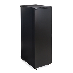 37U LINIER® Server Cabinet - Solid/Solid Doors - 36" Depth server racks, server rack accessories, kendall howard, server rack cabinet, server enclosure, server cabinet, Cabinet w/ (2) Solid Doors - 37U (36" Depth), 3108-3-001-37