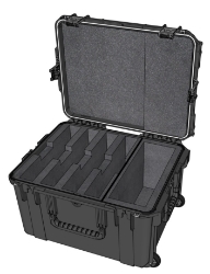 Cases2Go Shipping Case for (4) GETAC X600 Server Laptops
